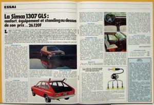1976 1977 Matra Simca Rancho 1307 GLS Automoto Magazine N Special Edition