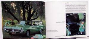 1967 Pontiac Wagons Safari Bonneville Catalina Tempest Custom Sales Brochure