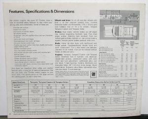 1967 Pontiac Wagons Safari Bonneville Catalina Tempest Custom Sales Brochure