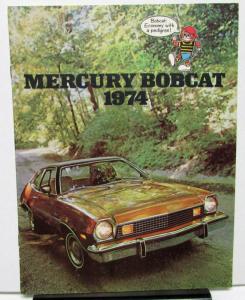 1974 Mercury Canadian Dealer Sales Brochure Bobcat Features Options