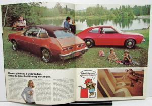 1974 Mercury Canadian Dealer Sales Brochure Bobcat Features Options