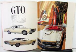 1967 Pontiac Gran Prix Catalina 2+2 GTO Sprint Le Mans Tempest Fullline Brochure