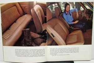 1974 Mercury Dealer Sales Brochure Capri 2000 & V-6 Import Features Original