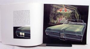 1967 Pontiac Dealer Prestige Sales Brochure Grand Prix Convertible 400 428 HO 67