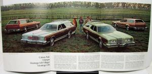 1975 Mercury Dealer Sales Brochure Station Wagons Colony Park Marquis MX