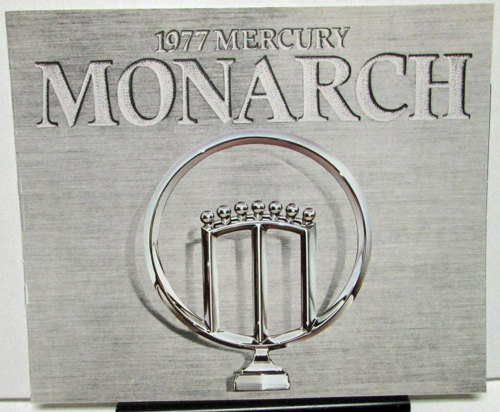 1977 Mercury Dealer Sales Brochure Monarch Features Specs