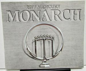 1977 Mercury Dealer Sales Brochure Monarch Features Specs