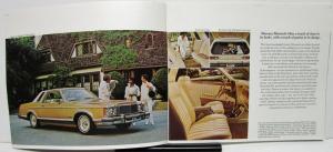 1977 Mercury Dealer Sales Brochure Monarch Features Specs