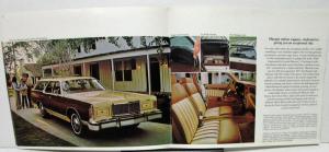 1977 Mercury Dealer Sales Brochure Station Wagons Marquis Cougar Bobcat