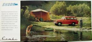 1960 to 1967 Skoda Octavia Combi Station Wagon Sales Folder FRENCH Text