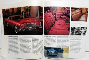 1978 Mercury Dealer Sales Brochure Marquis Grand Features Options