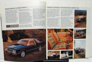 1978 Mercury Dealer Sales Brochure Zephyr Features Options