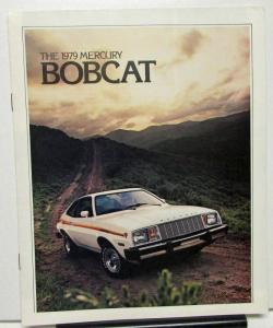 1979 Mercury Dealer Sales Brochure Bobcat Features & Options