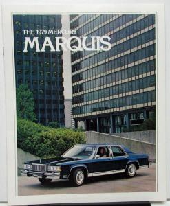 1979 Mercury Dealer Sales Brochure Marquis Features & Options