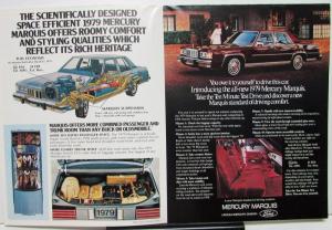 1979 Mercury Dealer Sales Brochure Marquis Cougar XR-7 Test Drive