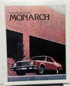 1979 Mercury Dealer Sales Brochure Monarch Features & Options