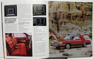 1980 Mercury Dealer Sales Brochure Cougar XR-7 Features & Options