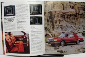 1980 Mercury Dealer Sales Brochure Cougar XR-7 Features & Options Revised
