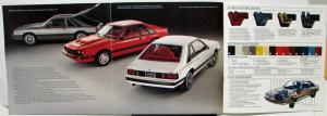 1981 Mercury Dealer Sales Brochure Folder Capri Features & Options