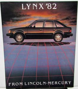 1982 Mercury Dealer Sales Brochure Lynx Features & Options