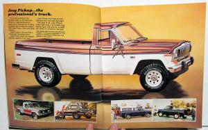 1982 Jeep CJ5 CJ7 Scrambler Pickup Cherokee Wagoneer ORIGINAL Sales Brochure AMC