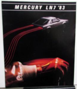 1983 Mercury Dealer Sales Brochure LN7 Features & Options