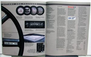 1983 Mercury Dealer Sales Brochure LN7 Features & Options