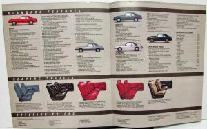 1983 Mercury Dealer Sales Brochure Capri Features & Options