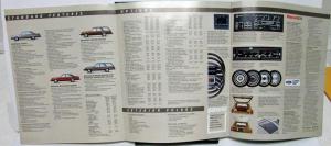1983 Mercury Dealer Sales Brochure Marquis Features & Options