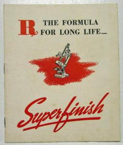 1940 DeSoto Superfinish Sales Brochure