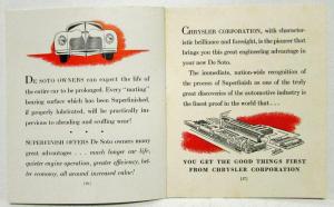 1940 DeSoto Superfinish Sales Brochure