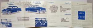 1954 DeSoto Diplomat Powermaster Firedome Dutch Text Sales Folder Original