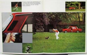1977 1978 Skoda 100 Car Sales Brochure Original DUTCH Text