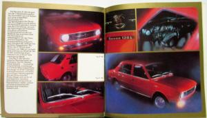 1977 1978 Skoda Prestige Book of Evolution of Skoda Original GERMAN Text