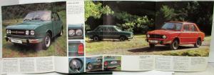 1970s Skoda 120L and 120LS Sales Folder FRENCH Text Original