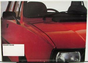 1982 1983? Skoda 120 L LE LS LSE & 105S Super Estelle Models Sales Brochure Orig