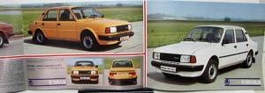 1984 Skoda 105 S 105 L 120 L 120 GLS German Sales Folder Original