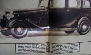 1934 Dodge News Magazine Bigger New Instant Sensation