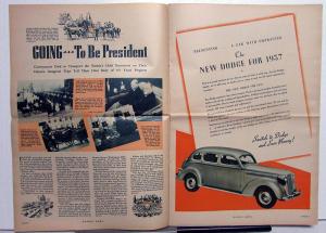 1937 Dodge News Magazine Boy Its New for 37 Vol 2 No 8