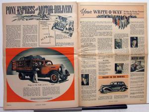 1937 Dodge News Magazine Boy Its New for 37 Vol 2 No 8