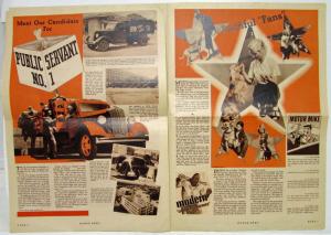 1937 Dodge News Magazine Roads in Far Places Vol 2 No 7