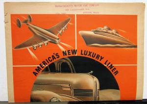 1939 Dodge News Magazine Americas New Luxury Liner Vol 4 No 6