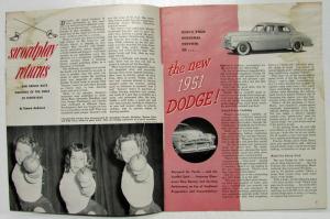 1951 Dodge News Magazine Vol 16 No 2 & 3