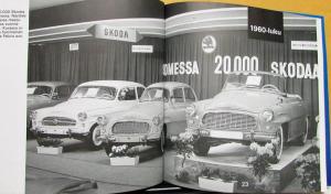 1947 To 1989 Skoda History Book Printed in Finnish Text Color Original
