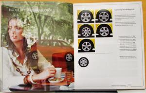 2007 Skoda Fabia Color Sales Brochure Printed in Finnish Text Original