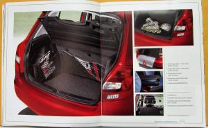 2007 Skoda Fabia Color Sales Brochure Printed in Finnish Text Original