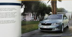 2008 Skoda Octavia Color Sales Brochure Paris Auto Show In Slipcase Original