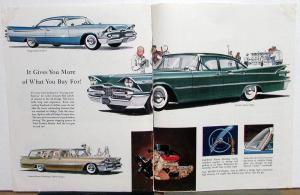 1959 Dodge Custom Royal Lancer Coronet Sierra Wagon Sales Mailer Brochure