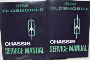 1966 Oldsmobile Service Manual Cutlass 442 Jetstar Starfire Dynamic Delta 88 98