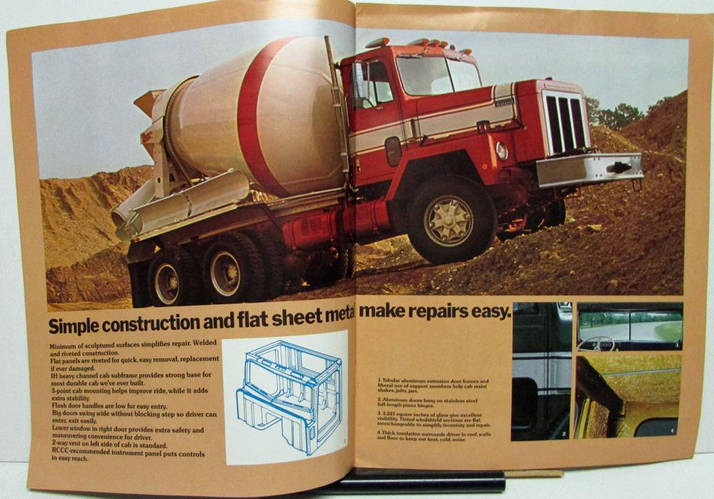 1974 International Trucks Dealer IH Large Sales Brochure ...